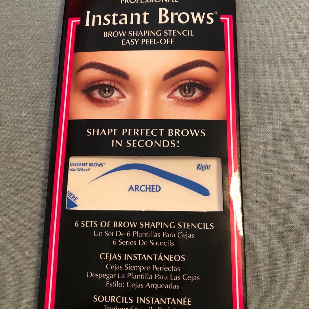 Eyebrow stencils